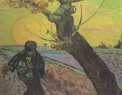 Vincent Van Gogh The Sower (nn04) Norge oil painting art